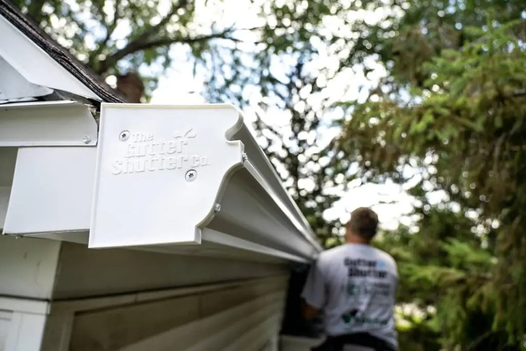 Gutter Shutter Installation