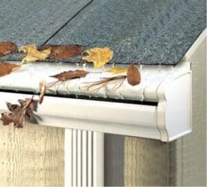 Gutter Installation McFarland, WI white rain gutters