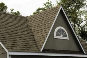 Roof Replacement Sun Prairie Brown house with asphalt shingles