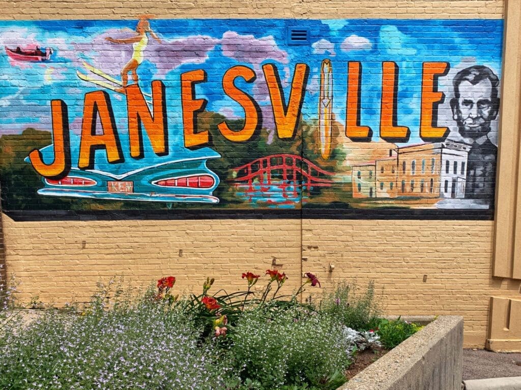 janesville, wisconsin mural